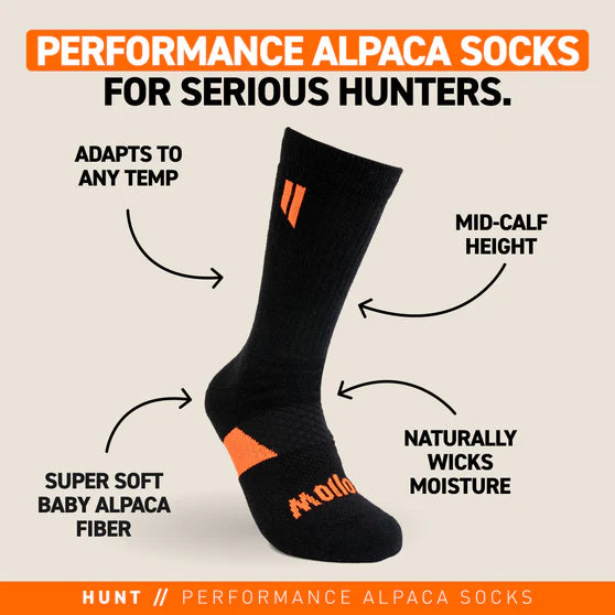 Hunt Crew Socks