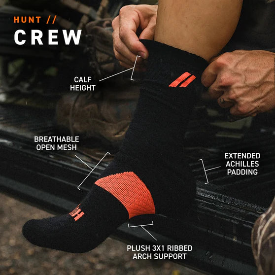 Hunt Crew Socks