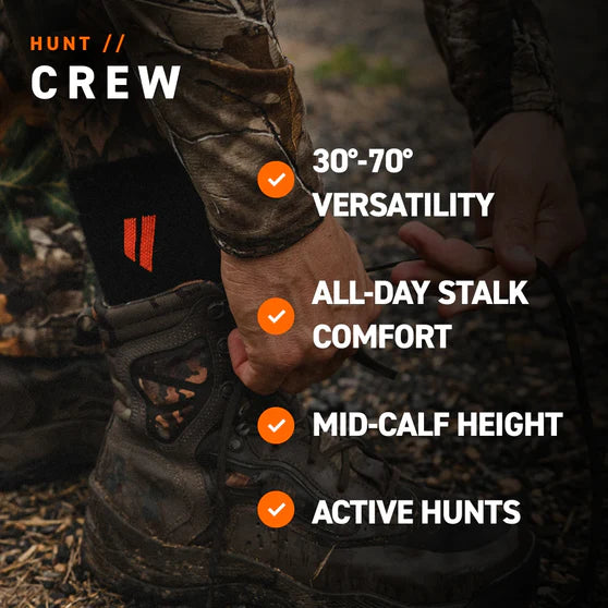 Hunt Crew Socks